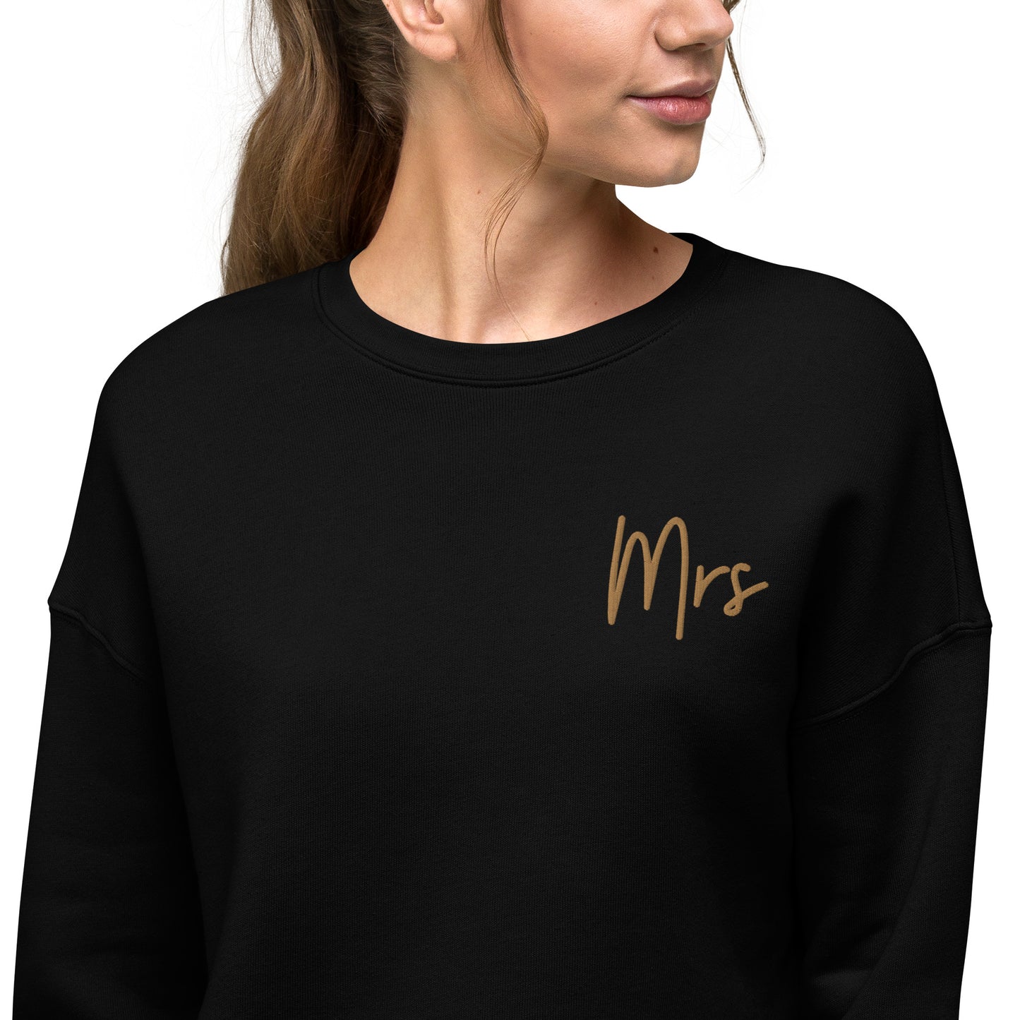 Mrs Crop Sweatshirt