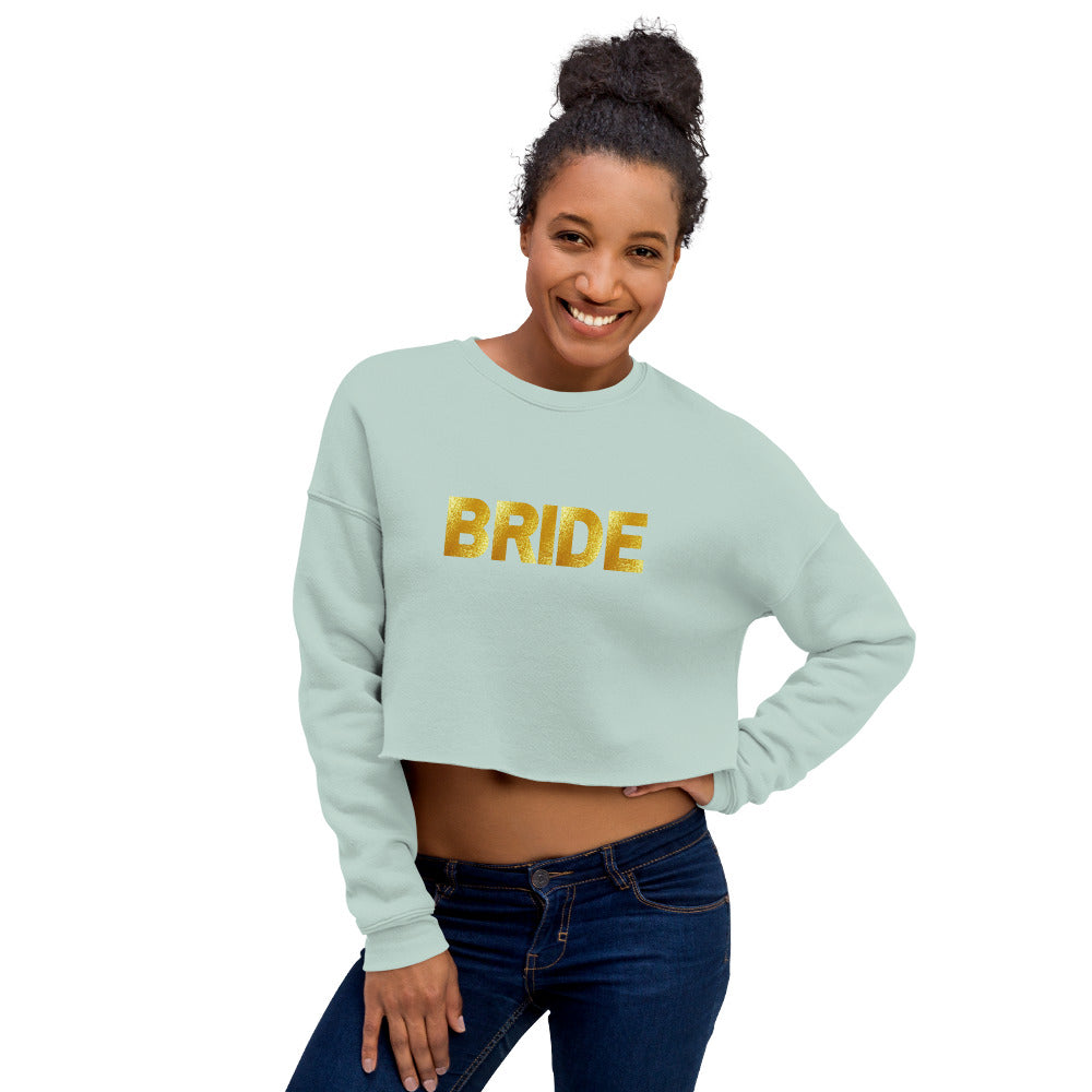 Bride Crop Sweatshirt