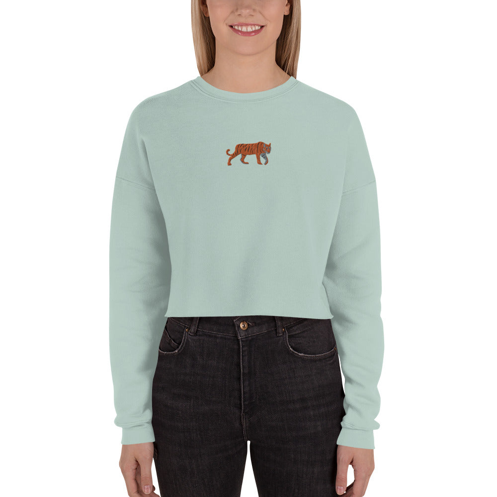 Tiger Crop Sweatshirt