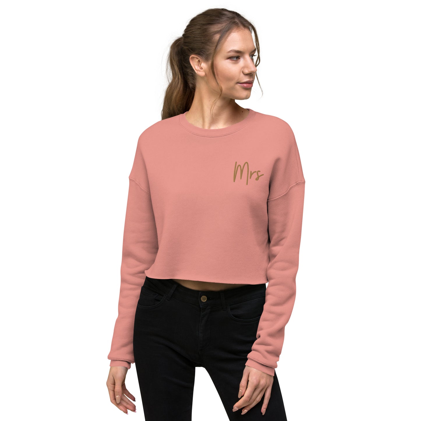 Mrs Crop Sweatshirt