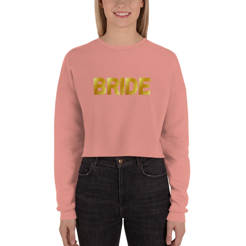 Bride Crop Sweatshirt