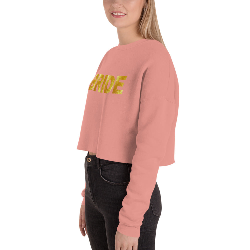 Bride Crop Sweatshirt