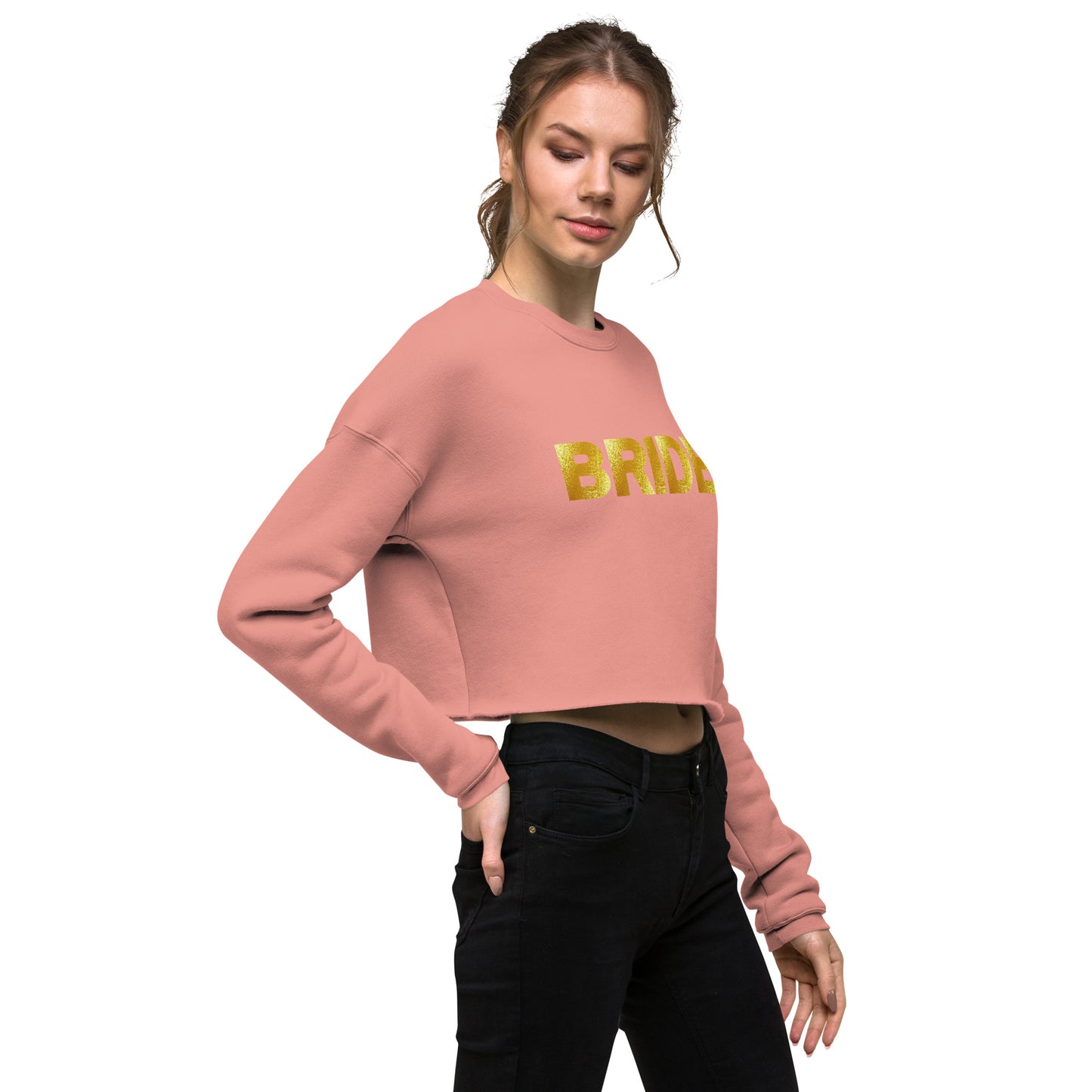 Bride Crop Sweatshirt