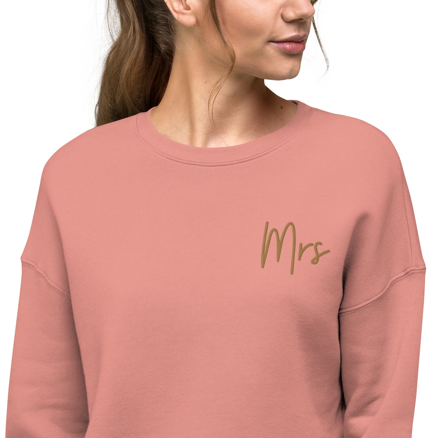 Mrs Crop Sweatshirt