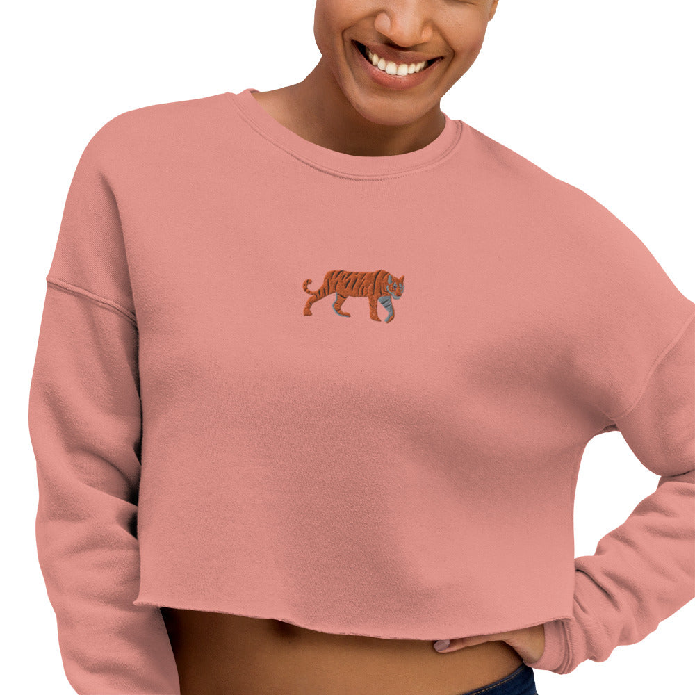 Tiger Crop Sweatshirt