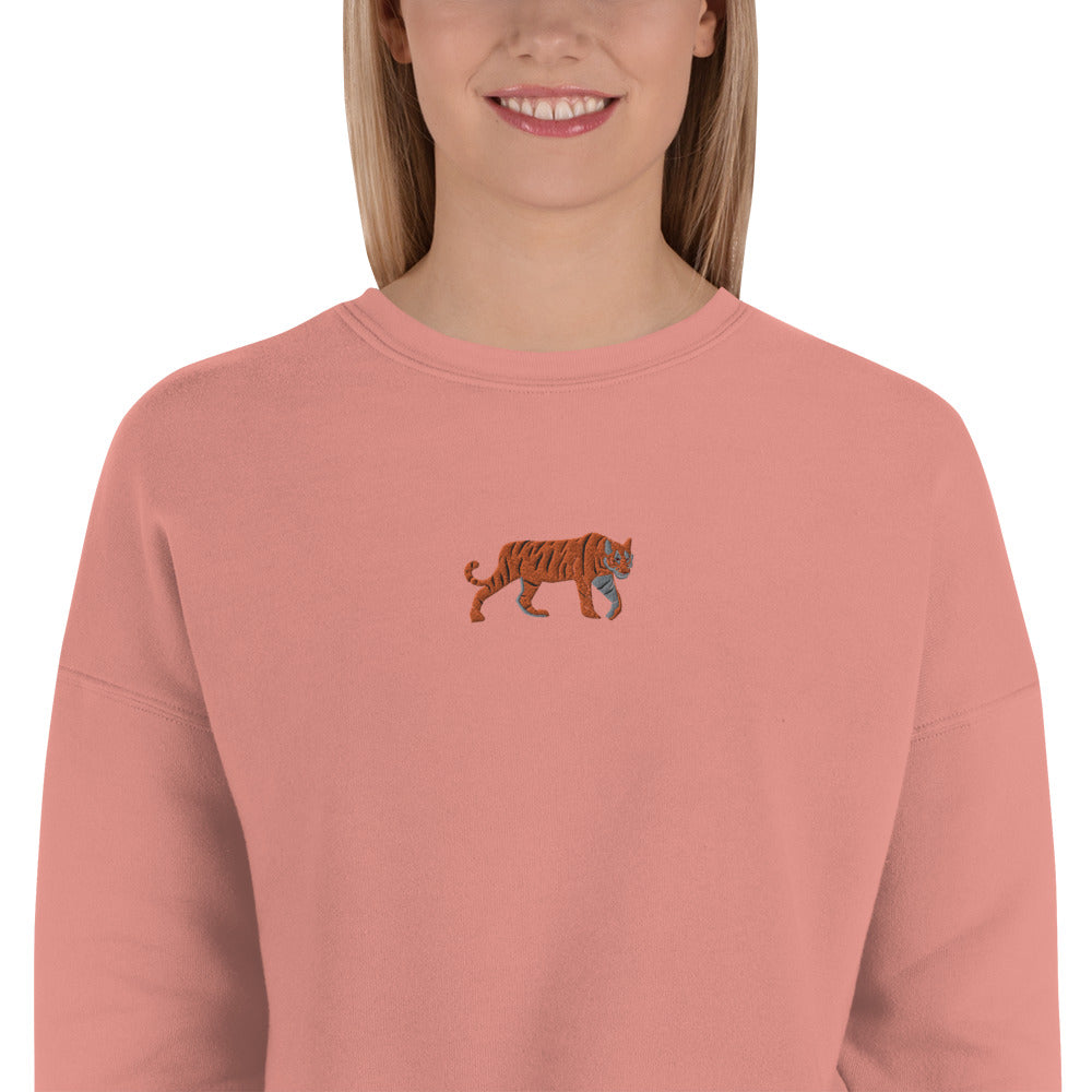 Tiger Crop Sweatshirt