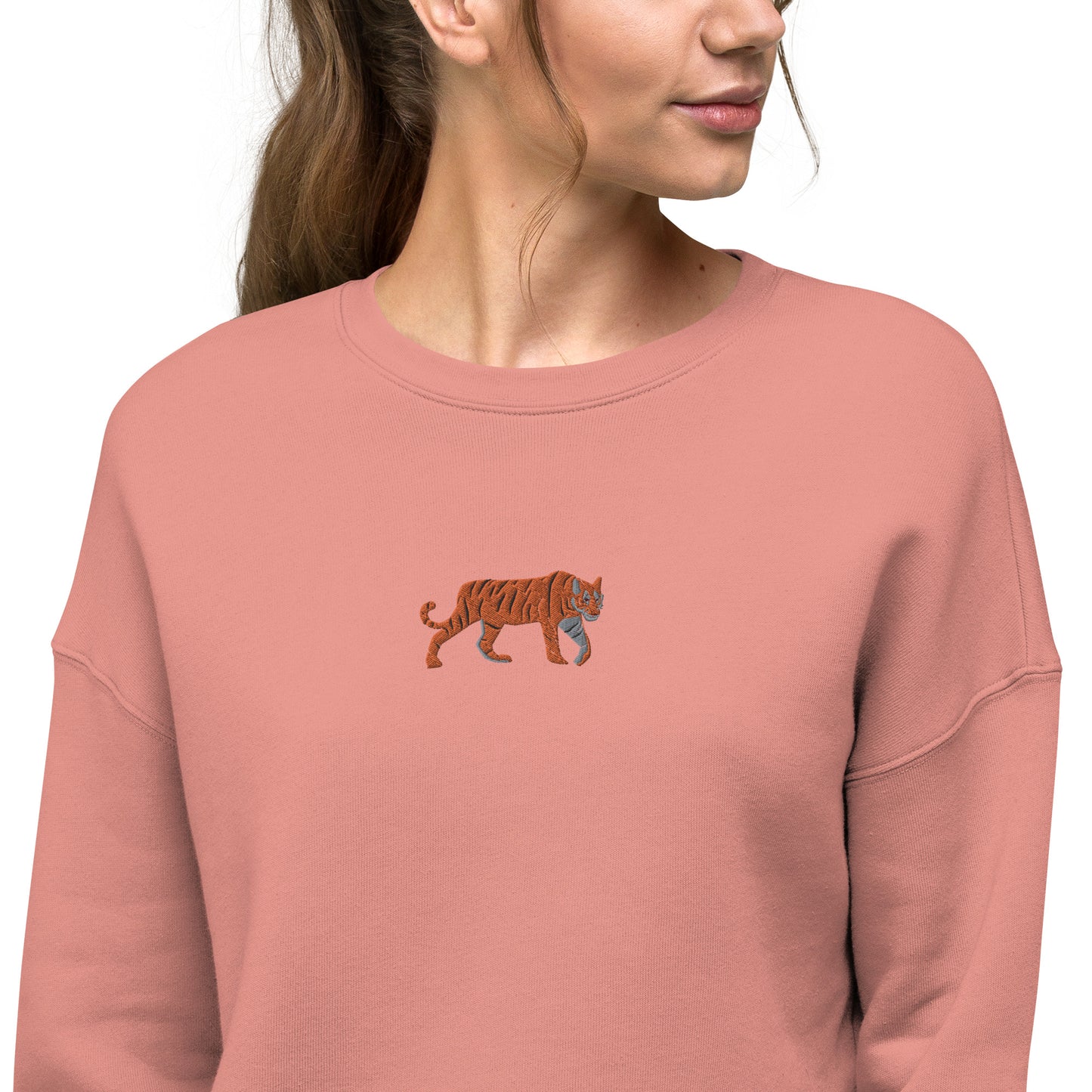 Tiger Crop Sweatshirt