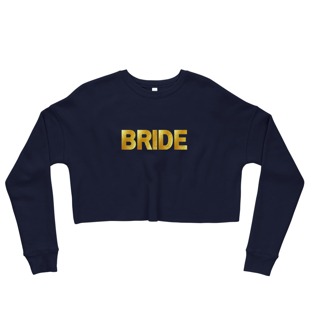 Bride Crop Sweatshirt