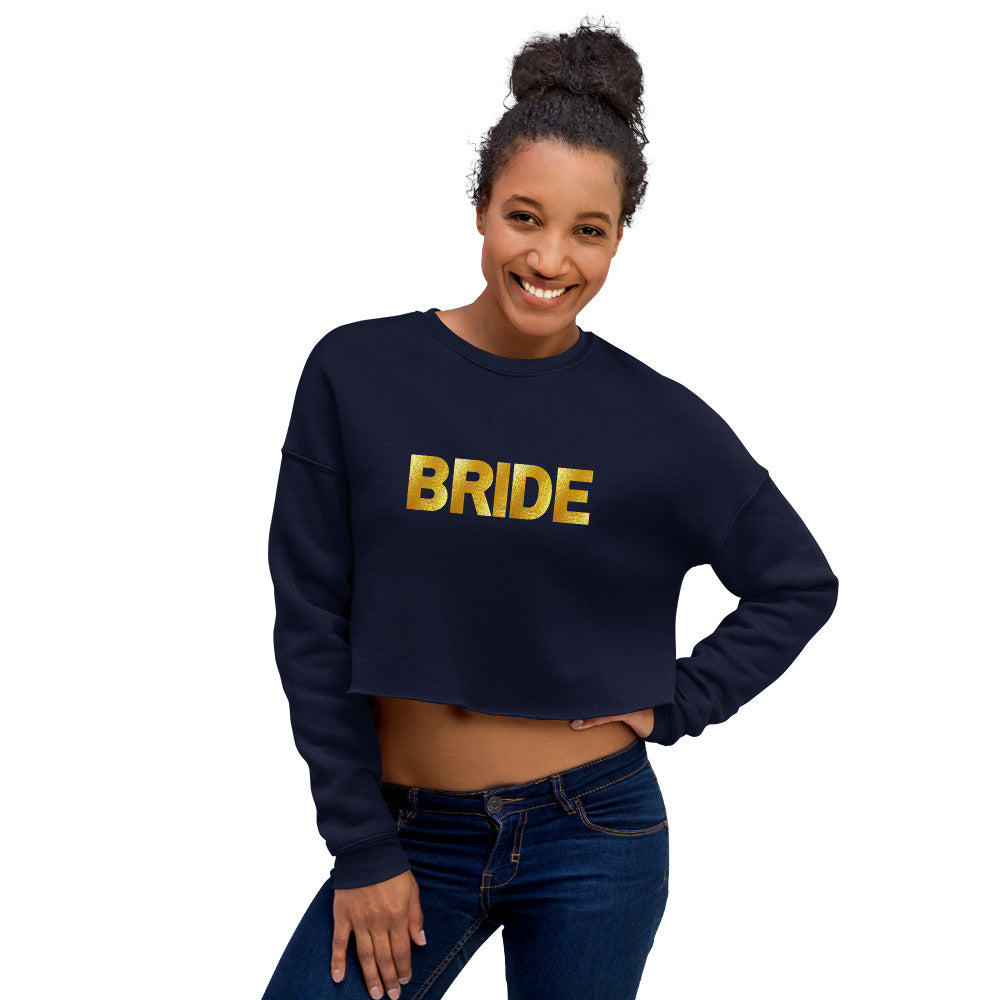 Bride Crop Sweatshirt