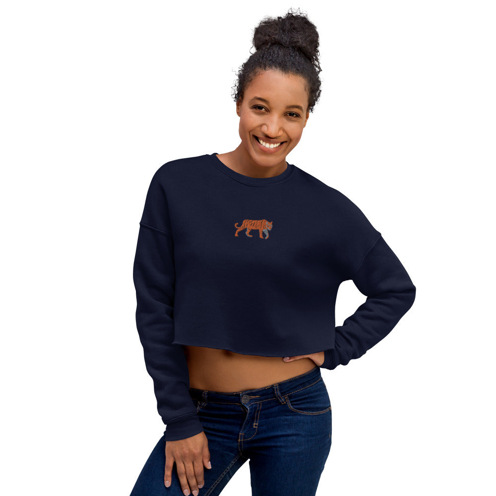 Tiger Crop Sweatshirt