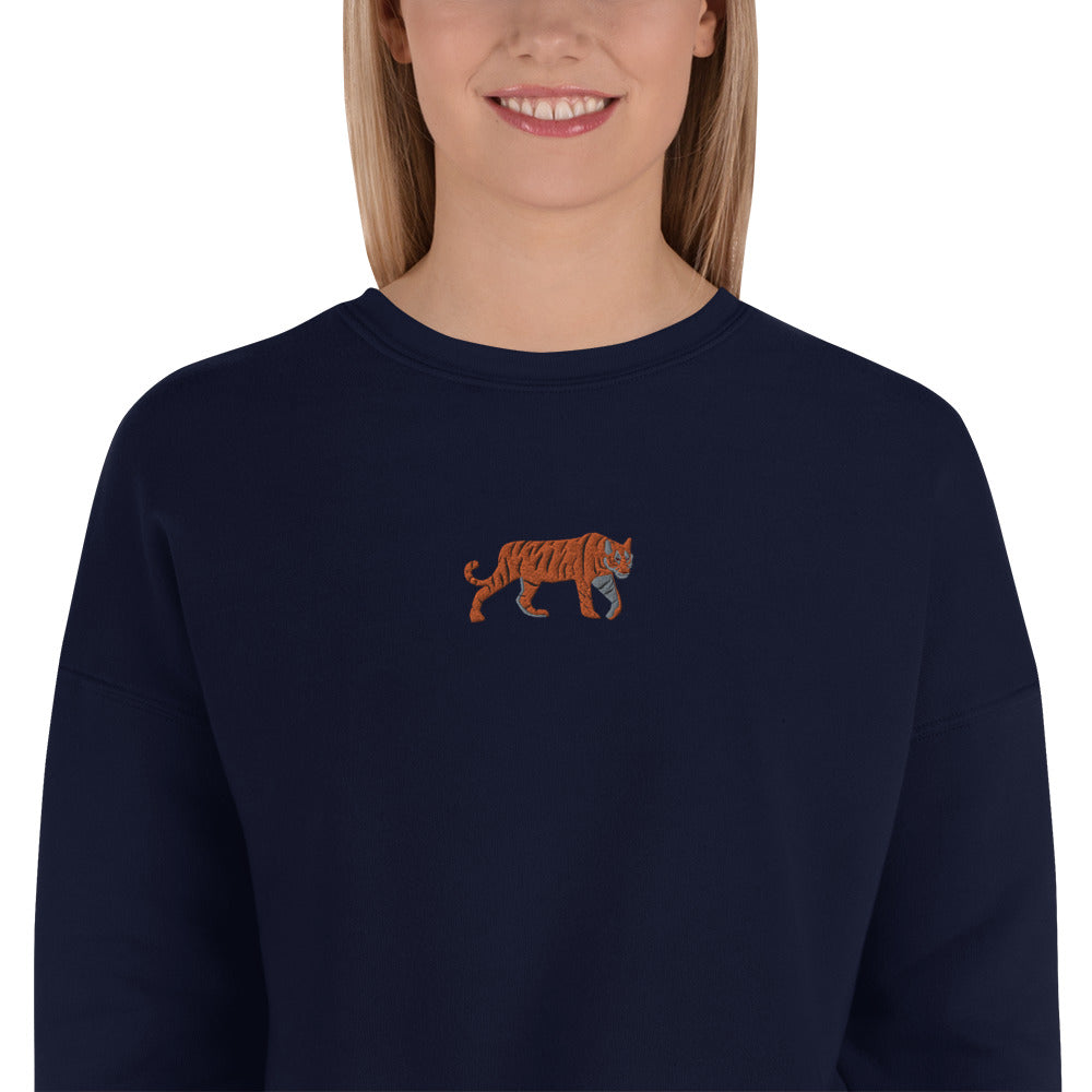 Tiger Crop Sweatshirt