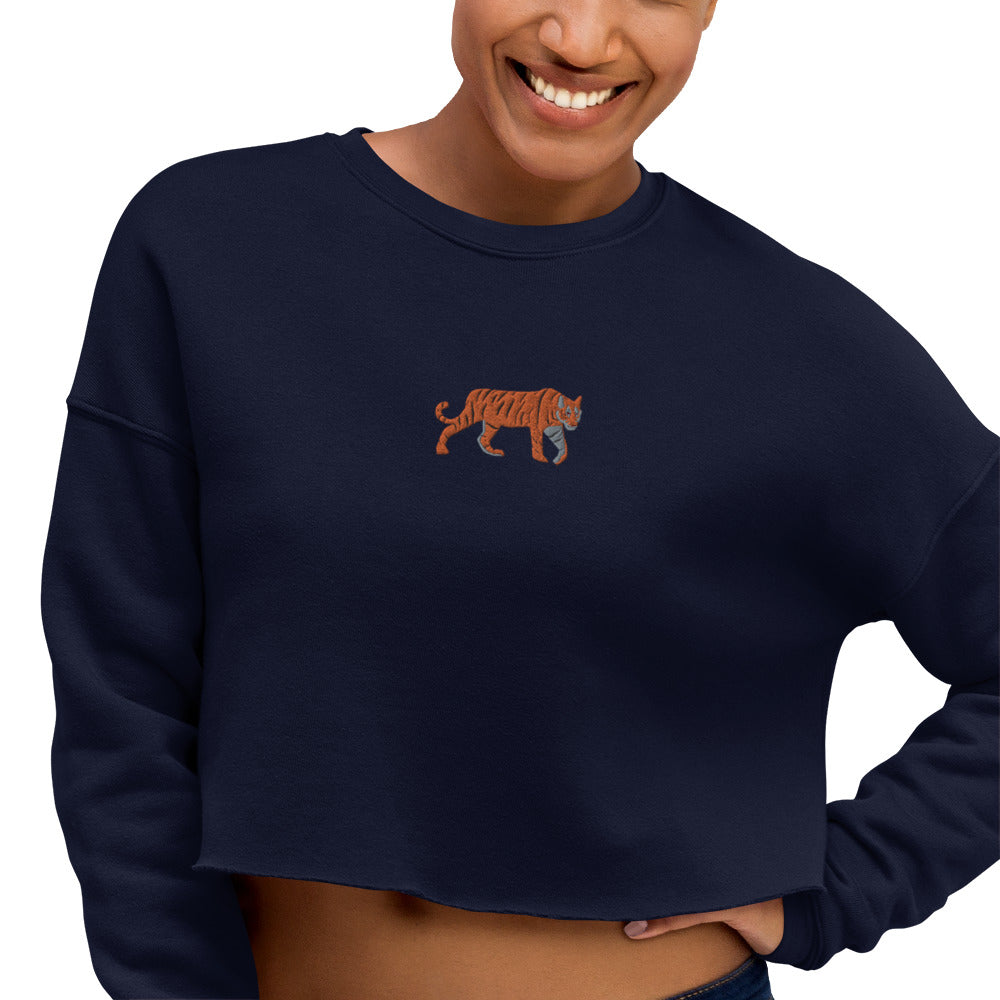 Tiger Crop Sweatshirt