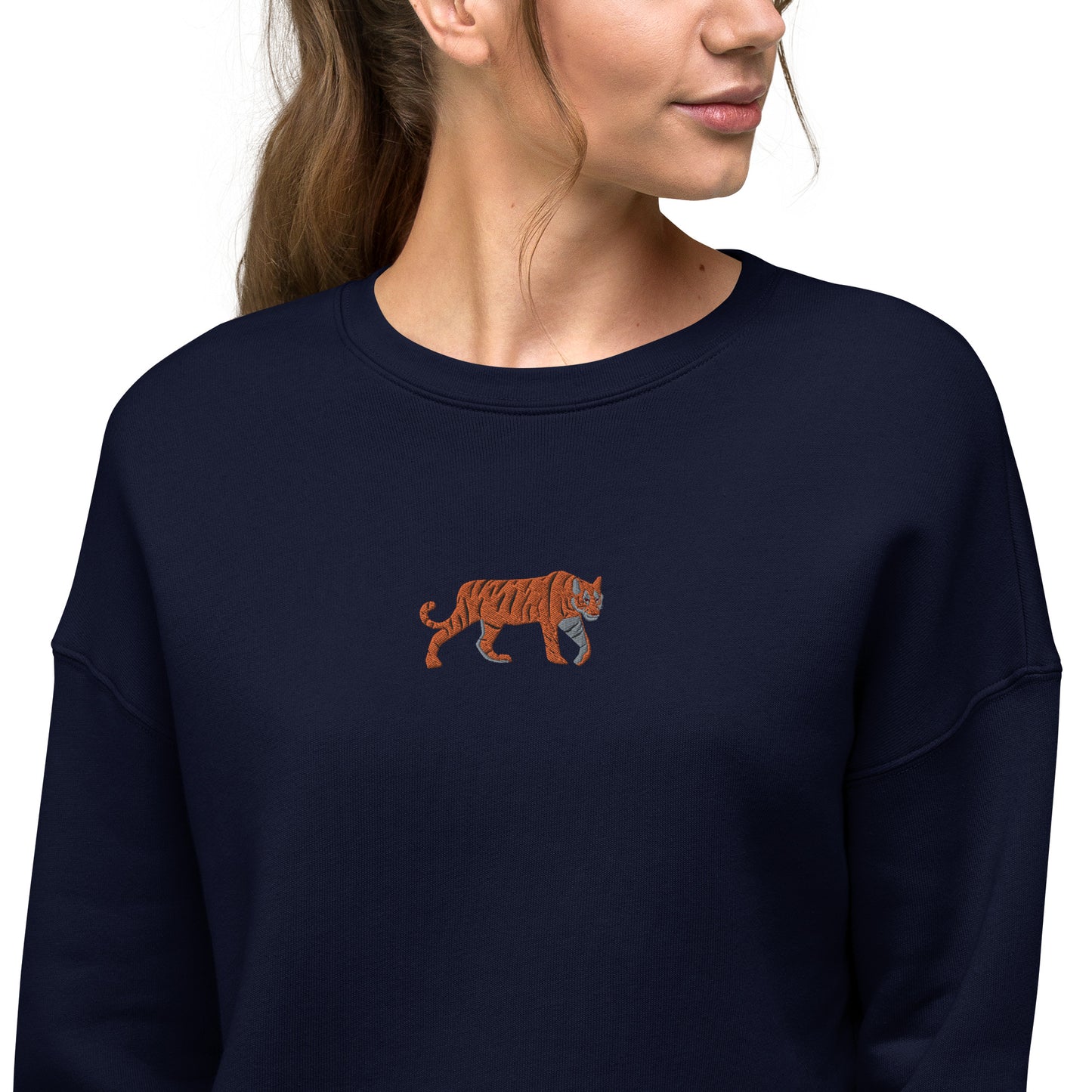 Tiger Crop Sweatshirt