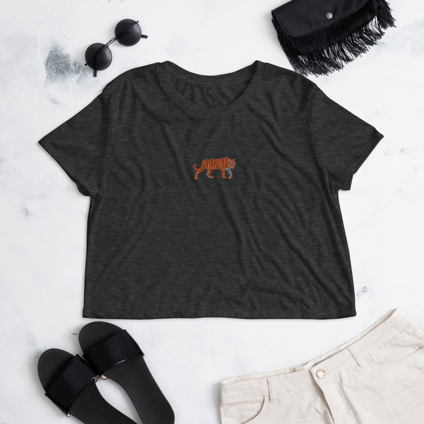 Tiger Crop Tee