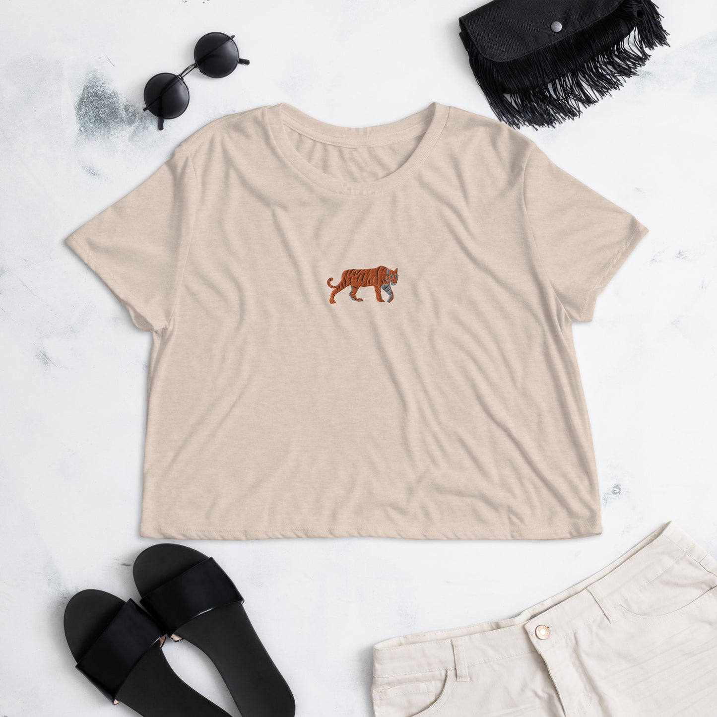 Tiger Crop Tee