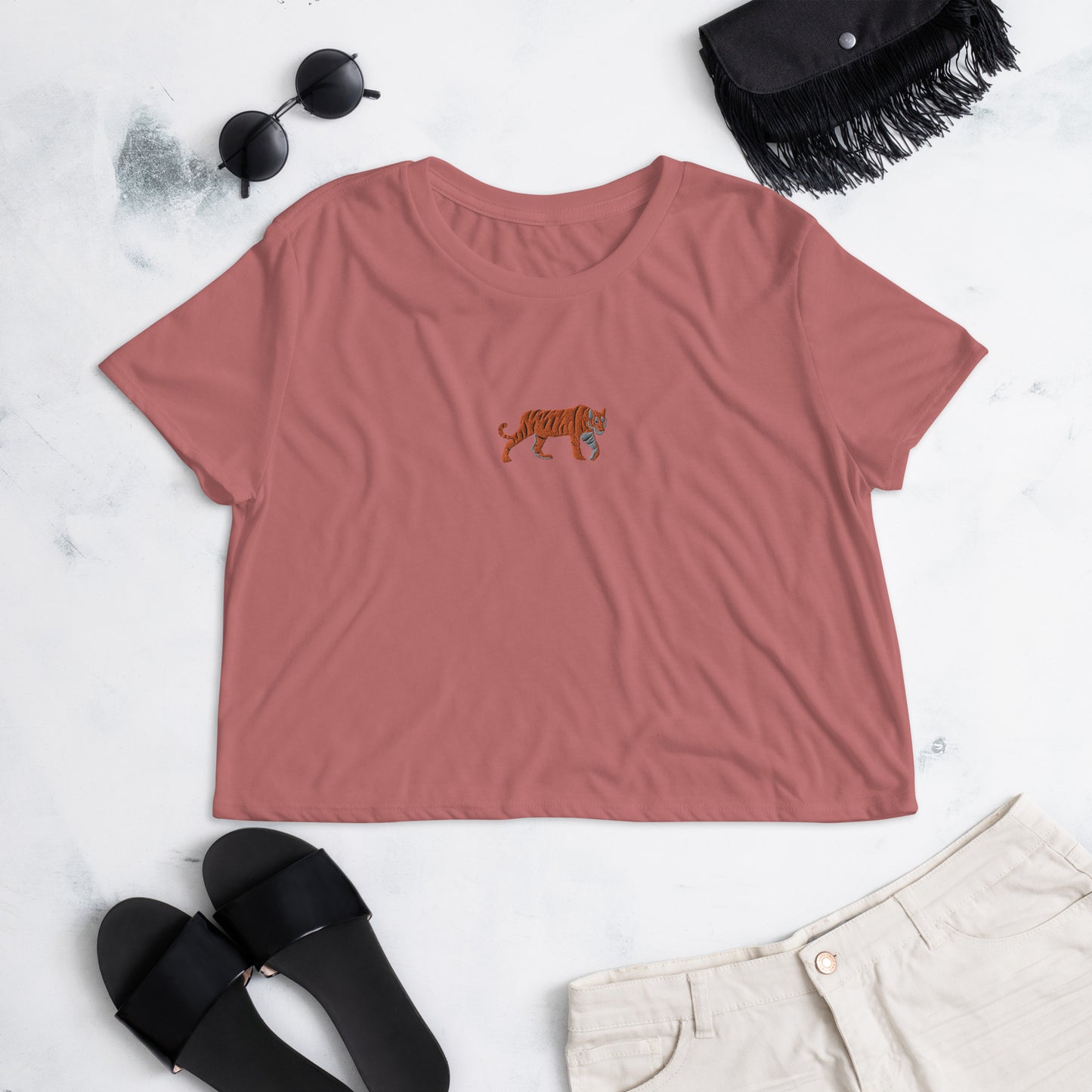 Tiger Crop Tee