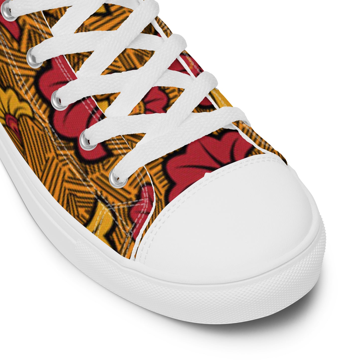 Ankara Women’s High Top Canvas Shoes