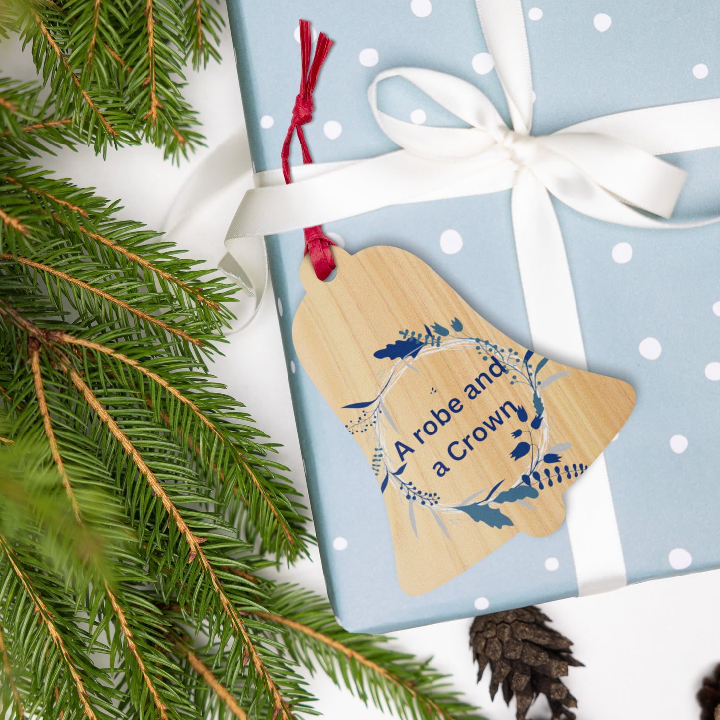 Day 8 Twelve Days Of Christmas Wooden ornaments