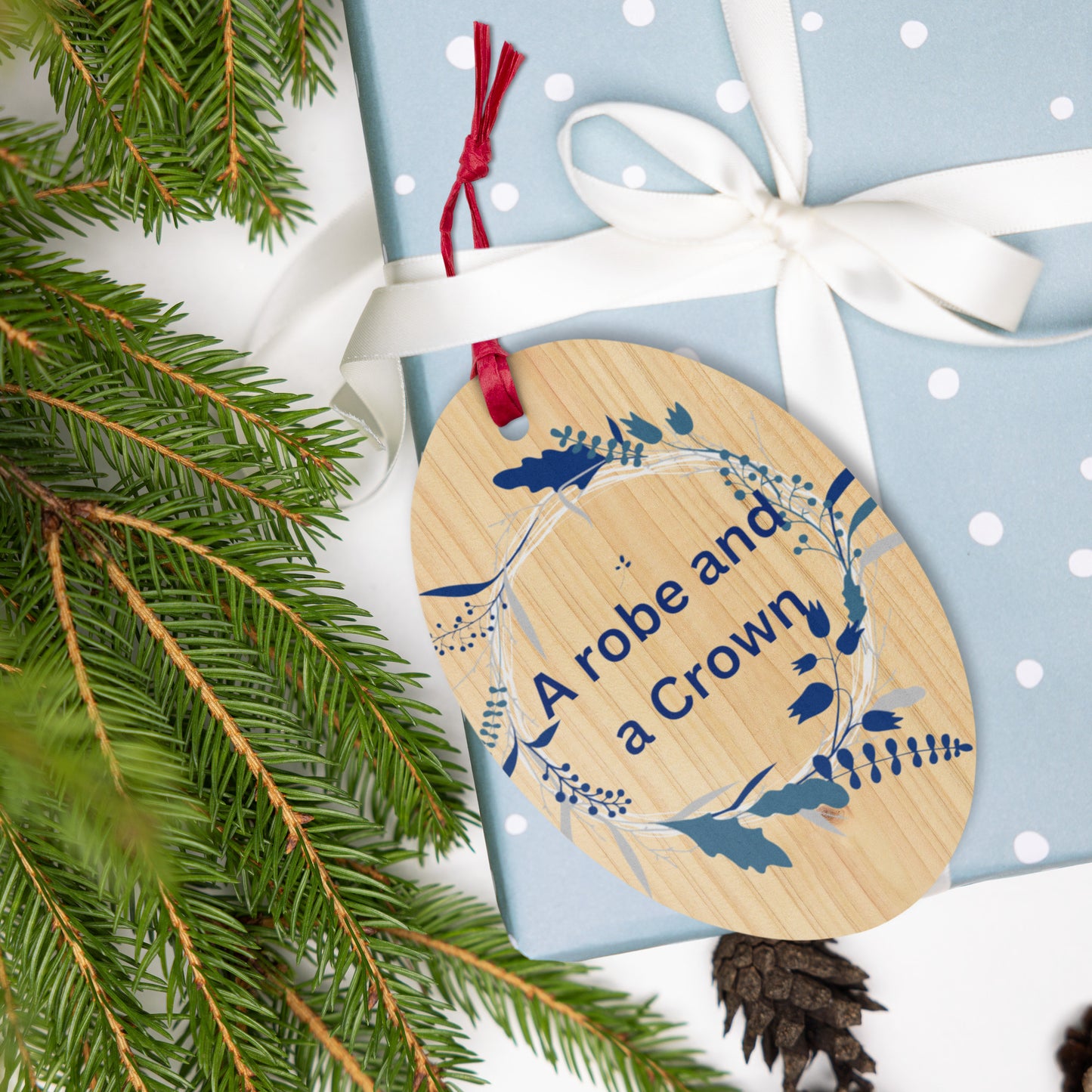 Day 8 Twelve Days Of Christmas Wooden ornaments