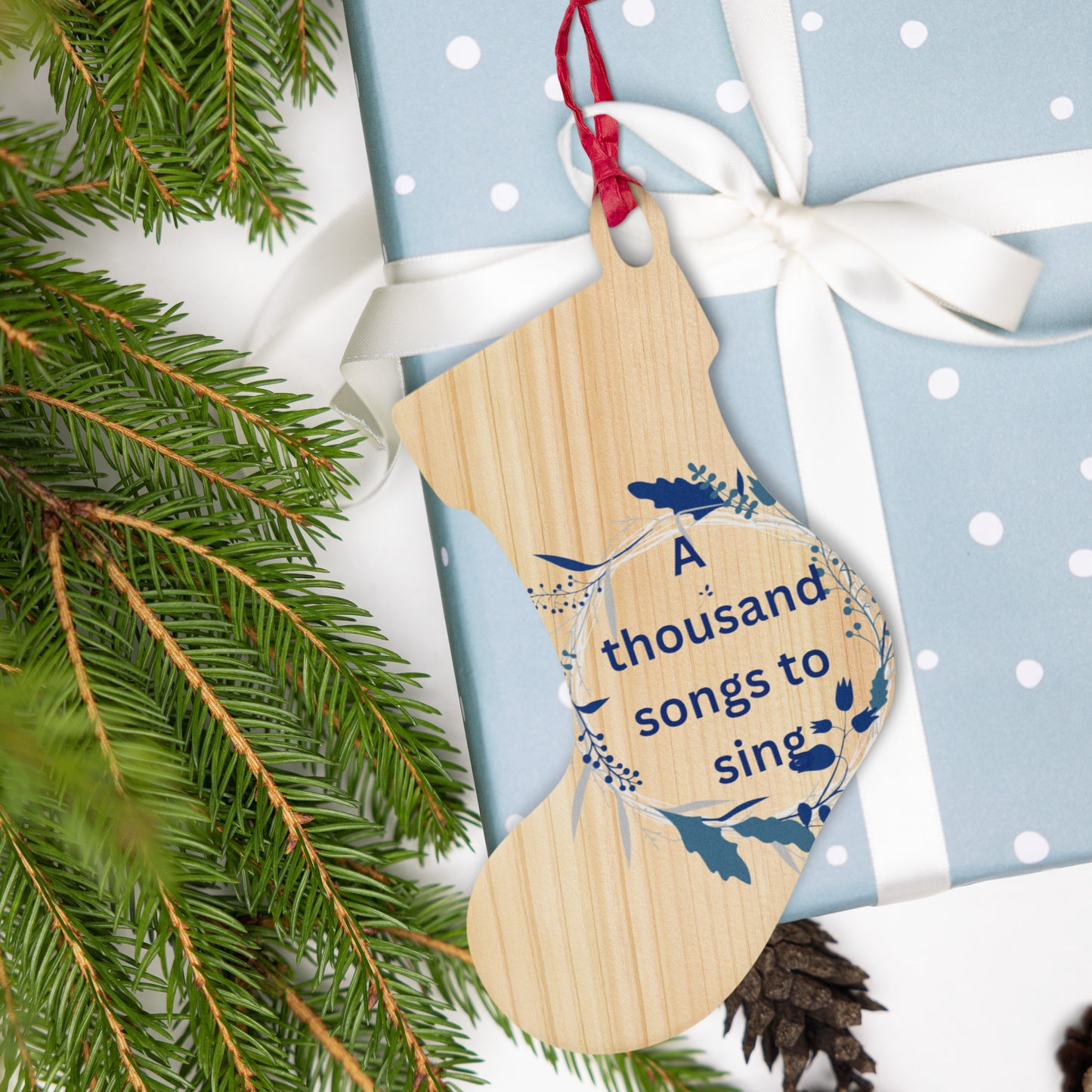 Day 11 Twelve Days Of Christmas Wooden ornaments