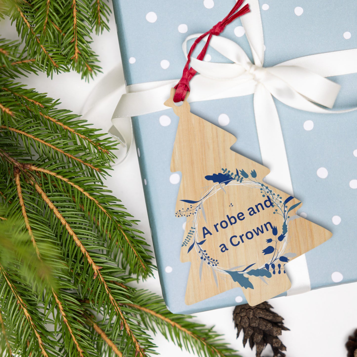 Day 8 Twelve Days Of Christmas Wooden ornaments