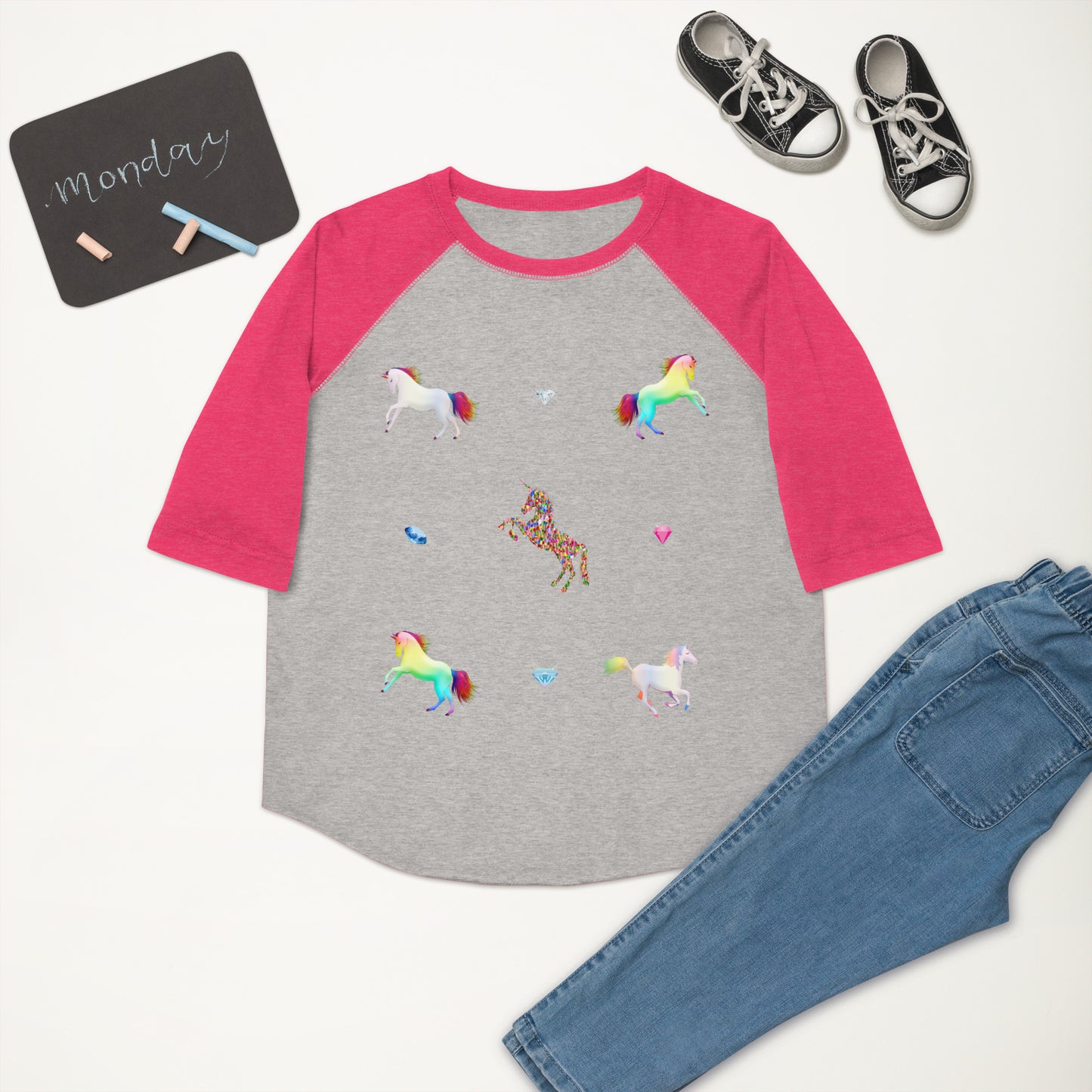 Unicorn Youth Baseball Shirt