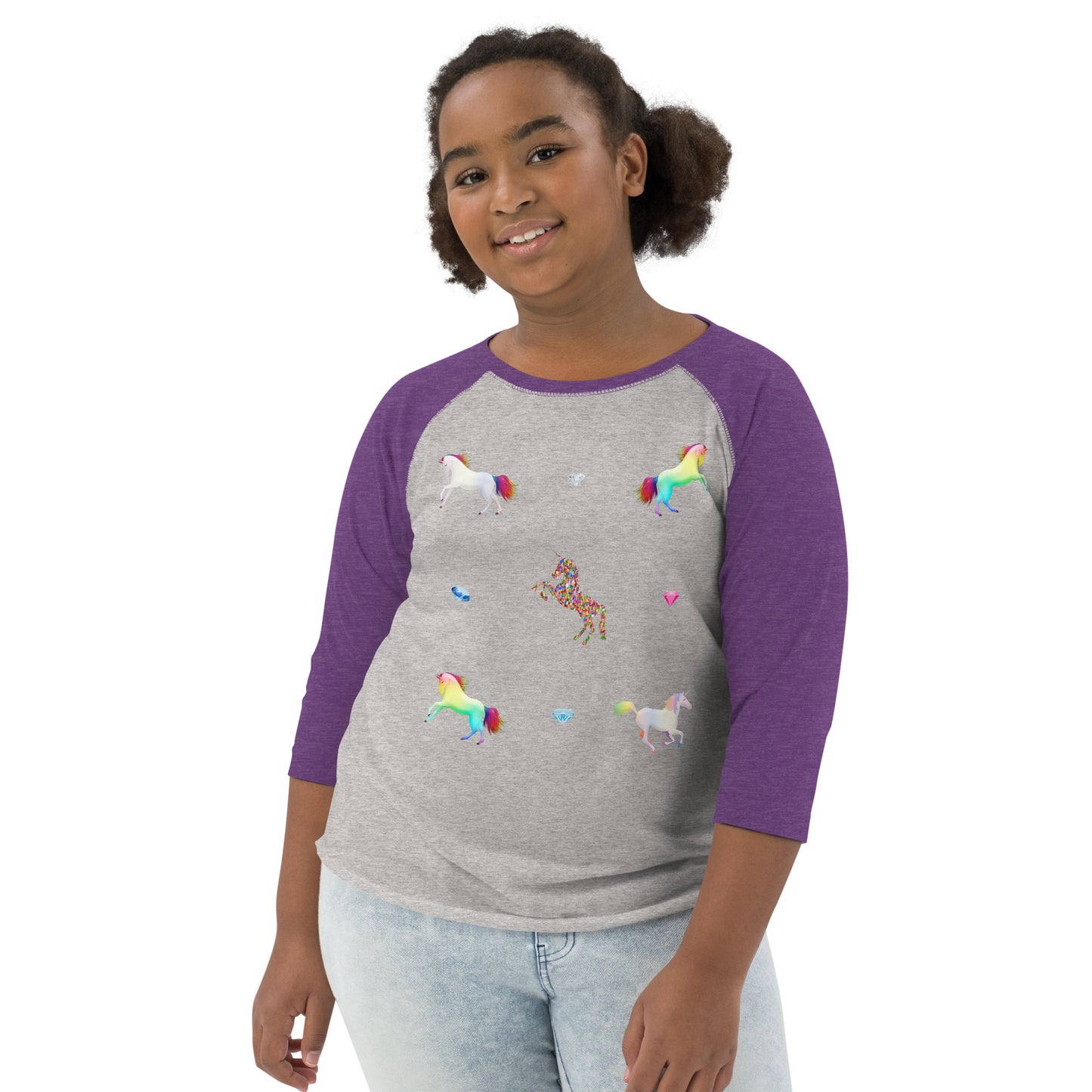Unicorn Youth Baseball Shirt