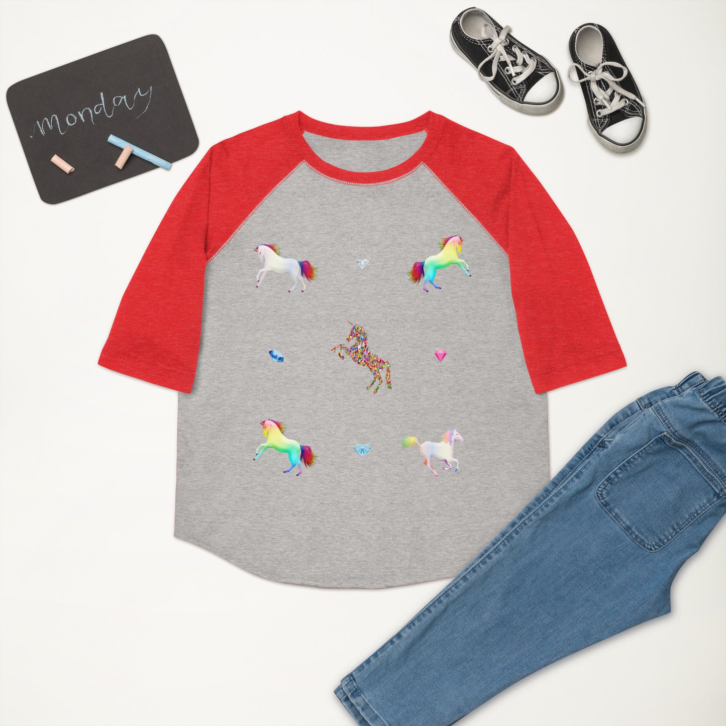 Unicorn Youth Baseball Shirt