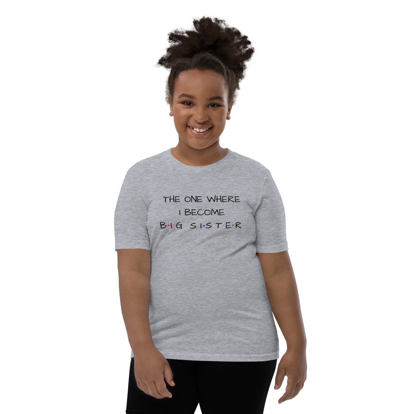 The One Where I Become Big Sister Youth Short Sleeve T-Shirt