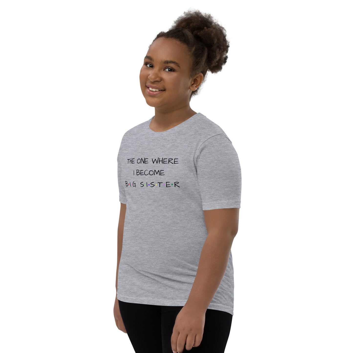 The One Where I Become Big Sister Youth Short Sleeve T-Shirt