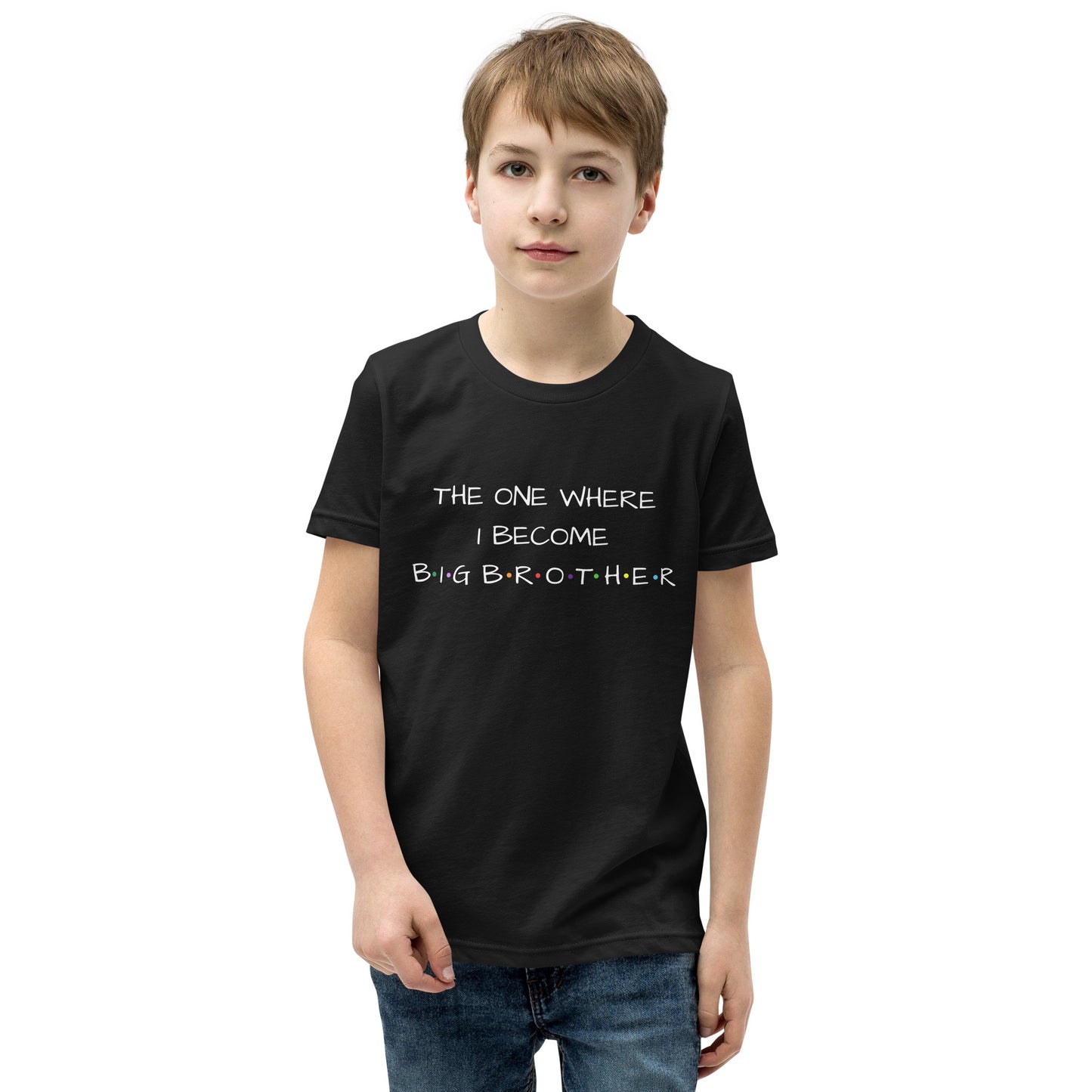 The One Where I Become Big Brother Youth Short Sleeve T-Shirt