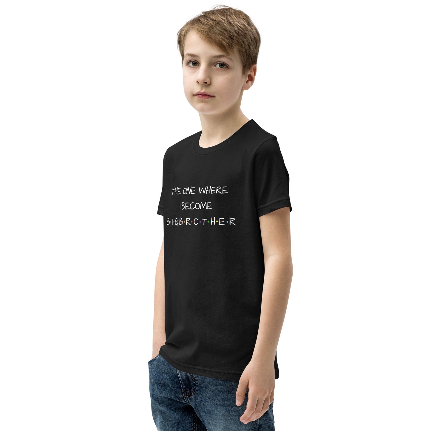 The One Where I Become Big Brother Youth Short Sleeve T-Shirt