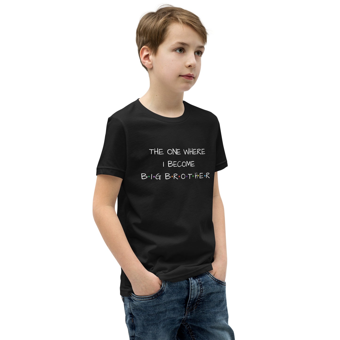 The One Where I Become Big Brother Youth Short Sleeve T-Shirt