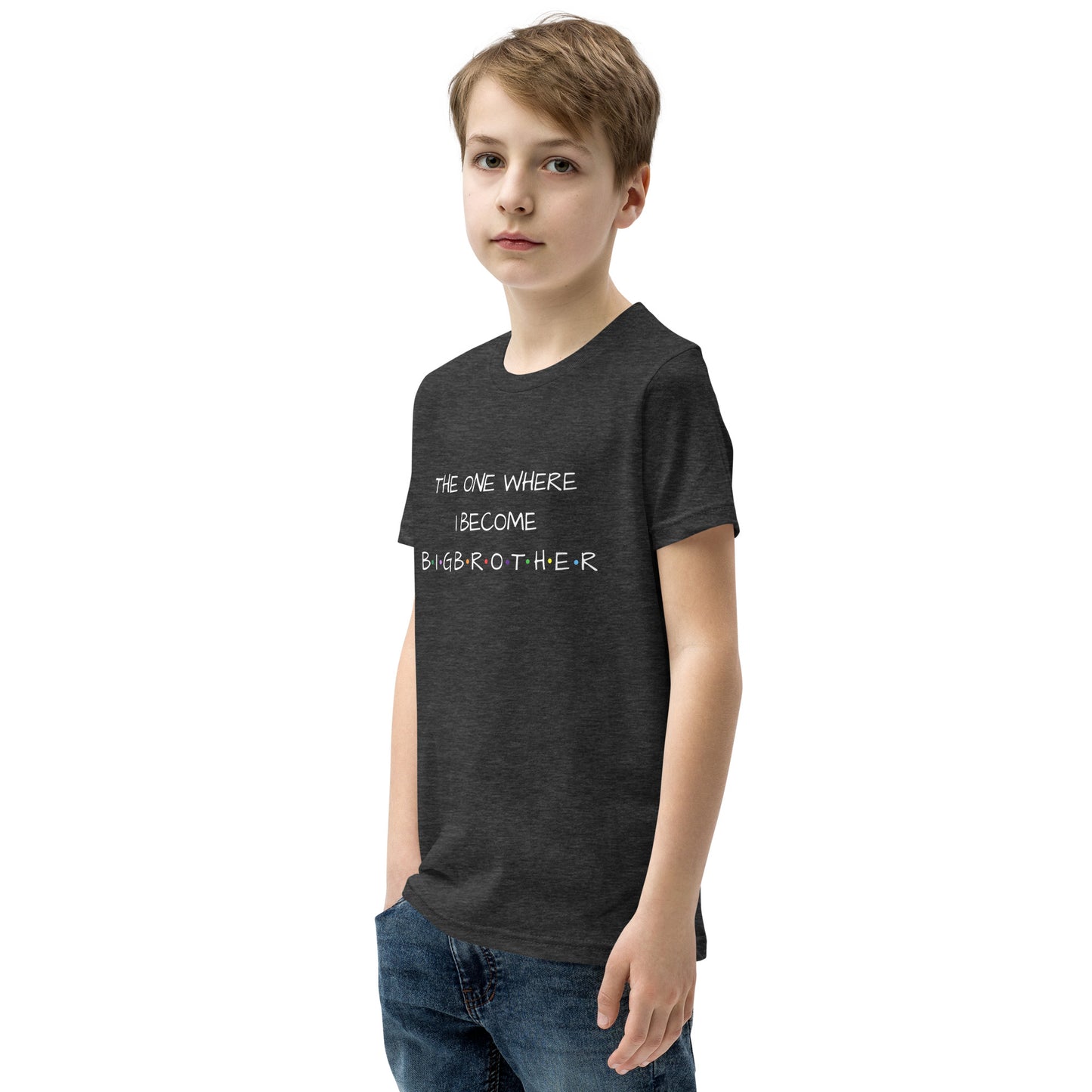 The One Where I Become Big Brother Youth Short Sleeve T-Shirt