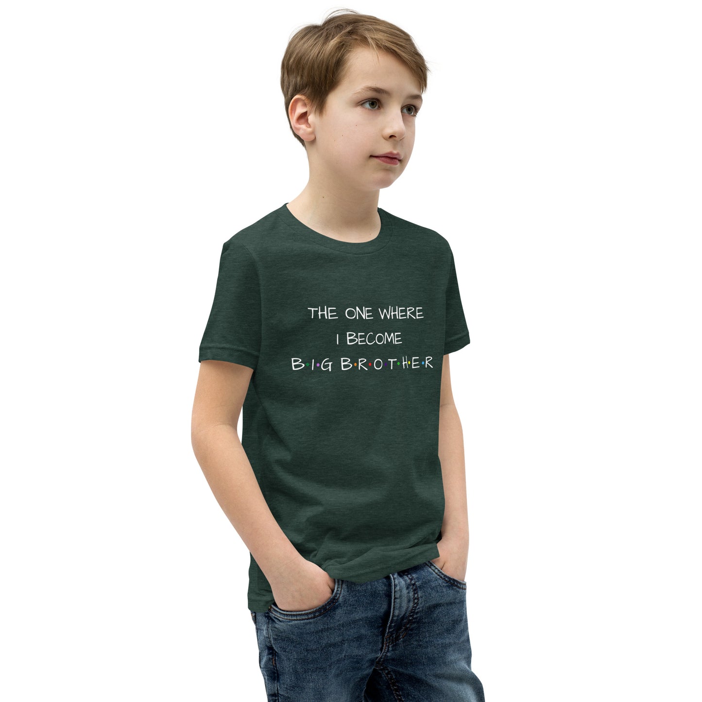 The One Where I Become Big Brother Youth Short Sleeve T-Shirt