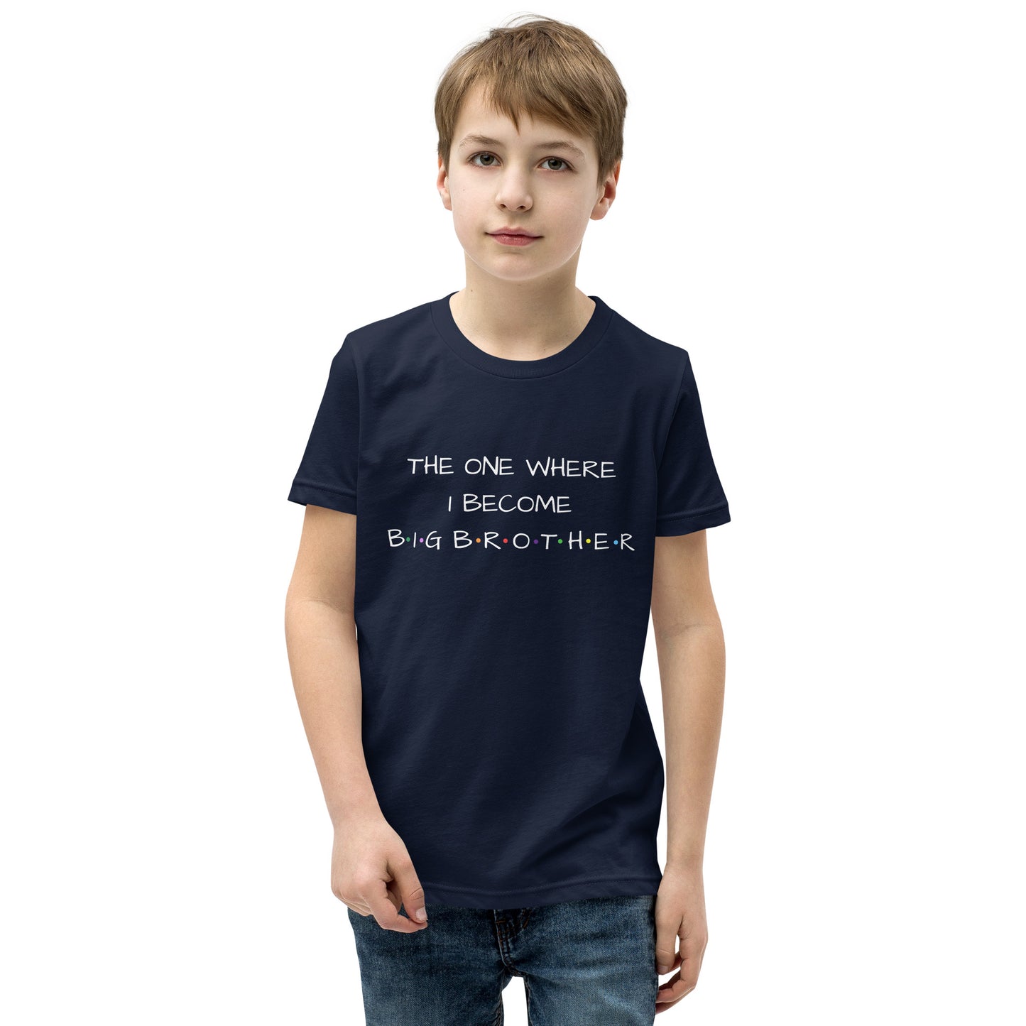 The One Where I Become Big Brother Youth Short Sleeve T-Shirt