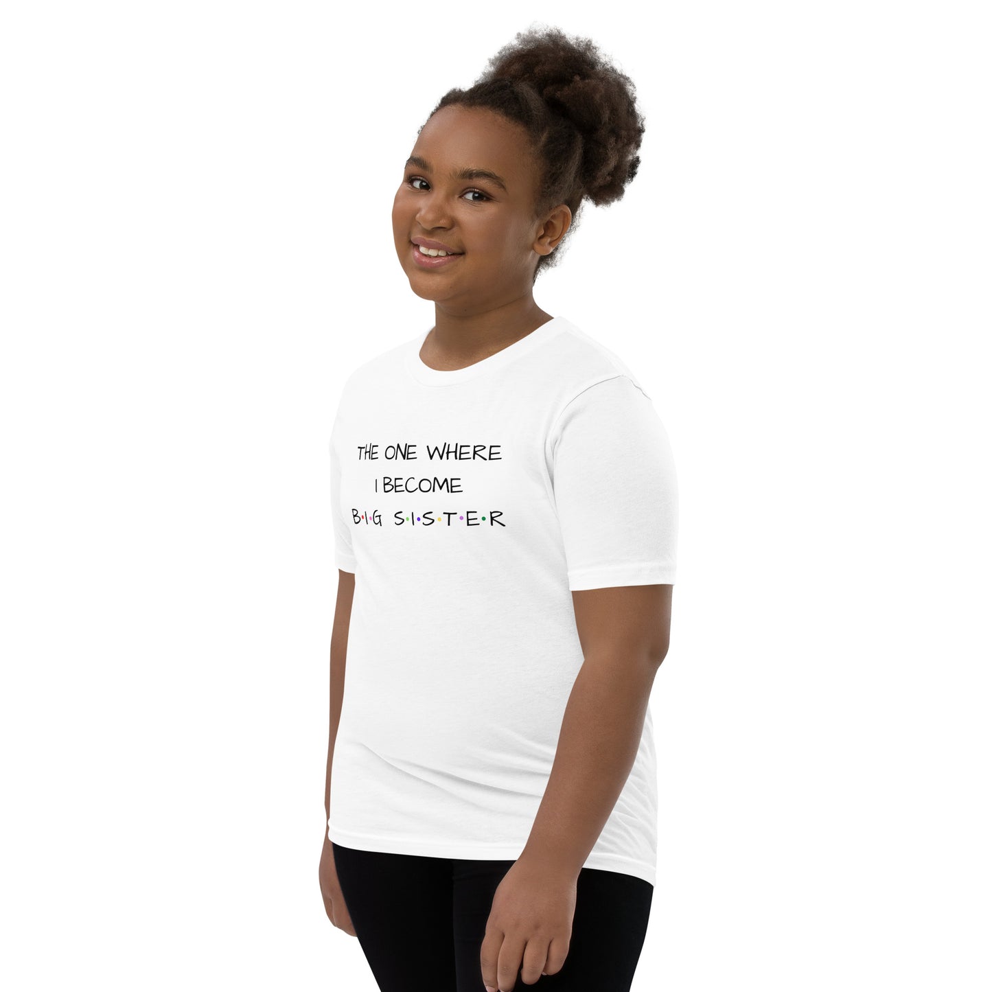 The One Where I Become Big Sister Youth Short Sleeve T-Shirt