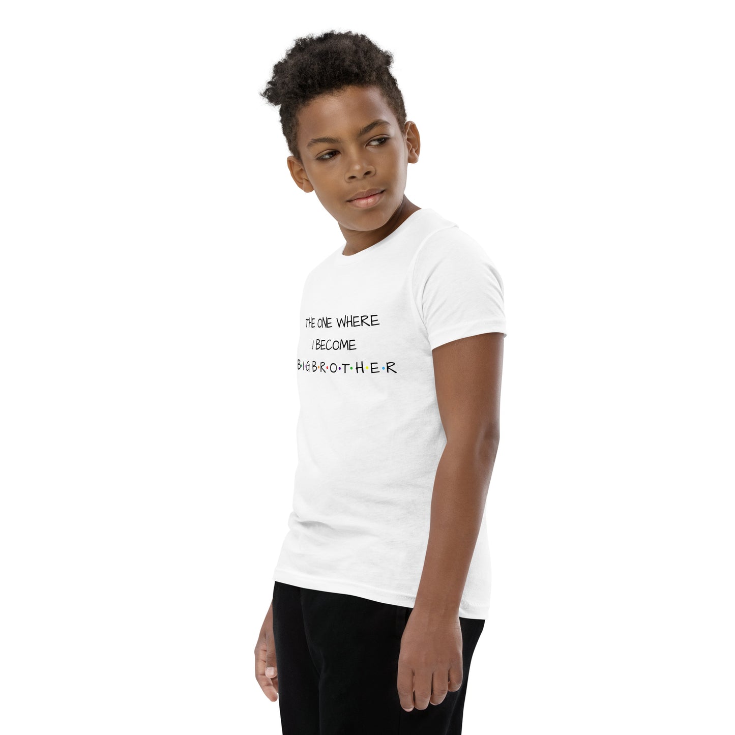 The One Where I Become Big Brother Youth Short Sleeve T-Shirt