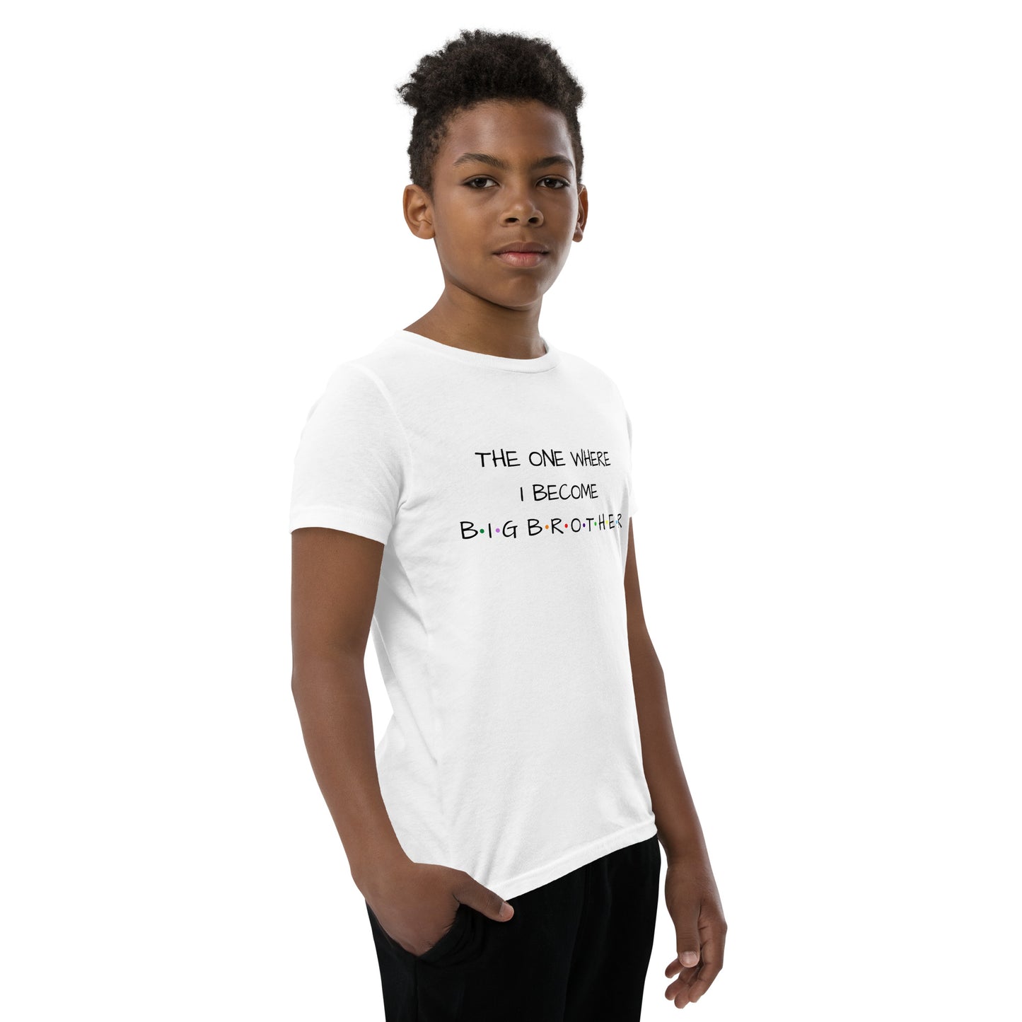 The One Where I Become Big Brother Youth Short Sleeve T-Shirt